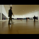 Einer der weitläufigen Ausstellungsräume im Guggenheim-Museum